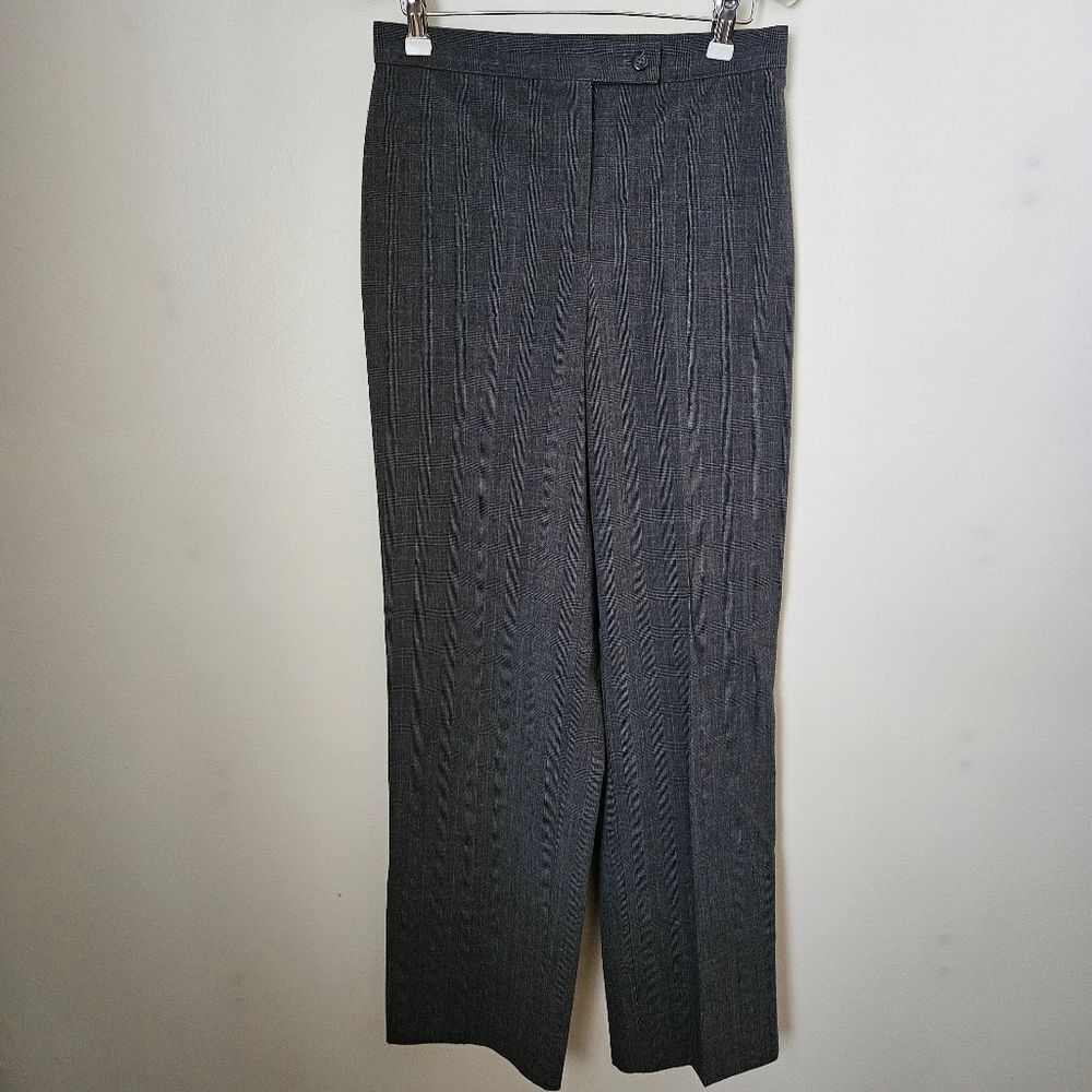 JM Collection Dress Pants Business Casual Gray Black Neutral